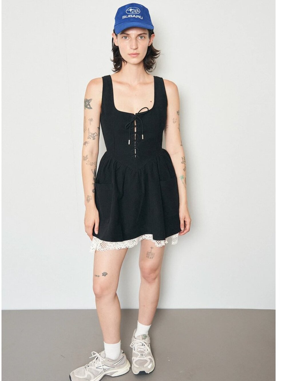 NWOT - FBC - Farm Chores Mini Dress Black - Size S